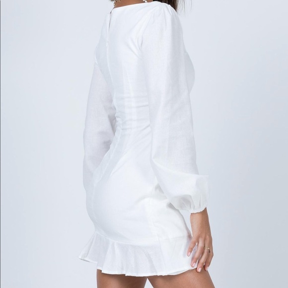 The Villa Mini Dress White Princess Polly - Picture 8 of 11